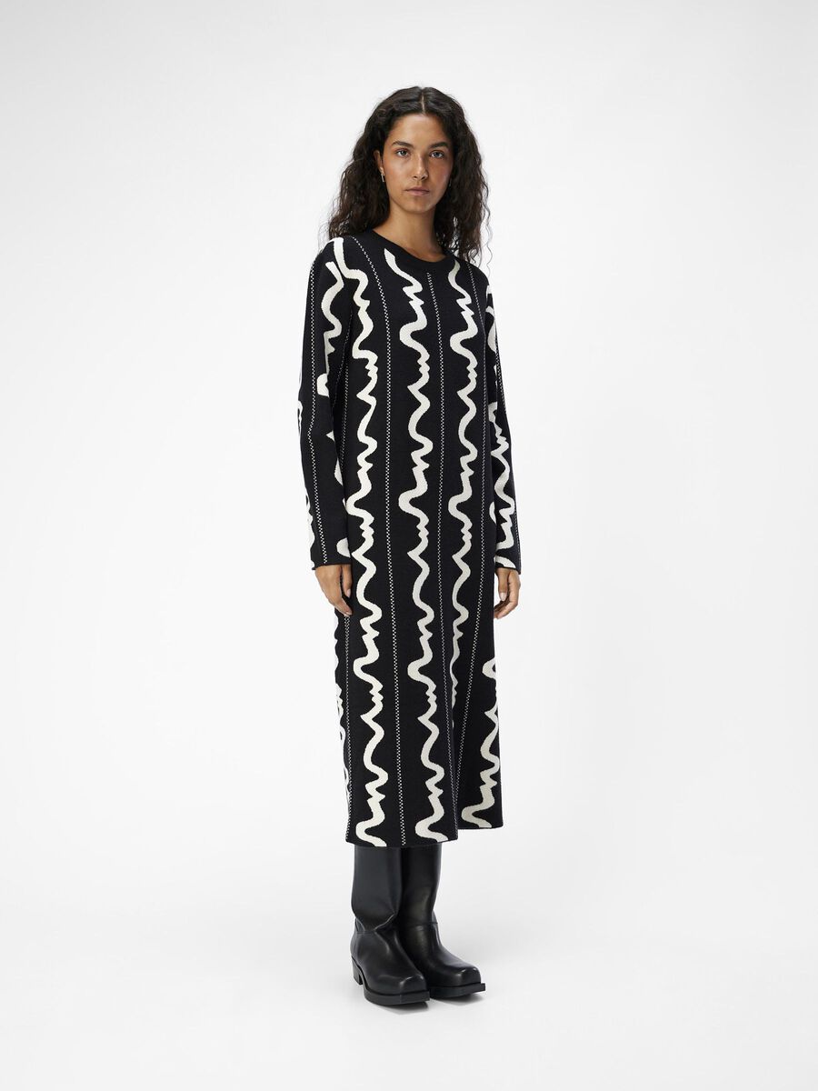 Carousel image - STRIKKET MAKSIKJOLE, Black | 2