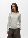Product image thumbnail - LONG SLEEVED T-SHIRT, Light Grey Melange | 2