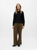 Product image thumbnail - PUSSY BOW BLOUSE, Black | 4