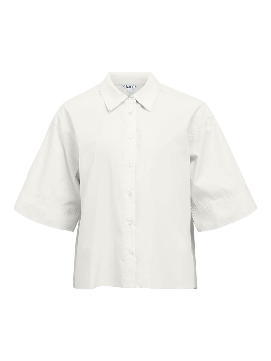 Product carousel image - TRE FJERDEDELER SKJORTE, Cloud Dancer | 2