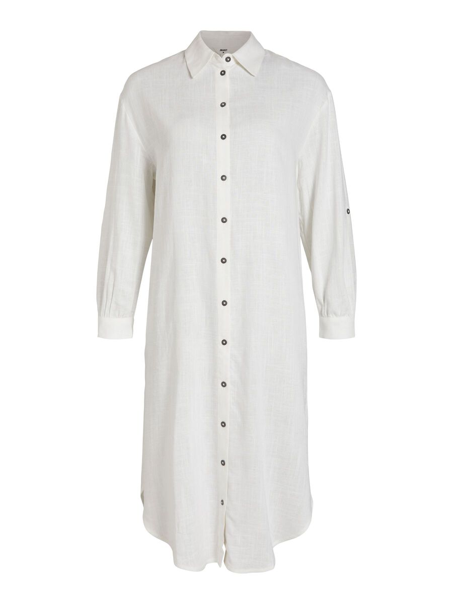Object Collectors Item LONG SHIRT DRESS, White, highres - 23037481_White_001.jpg
