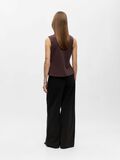 Product image thumbnail - KNITTED VEST, Seal Brown | 3