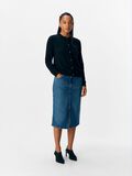 Product image thumbnail - DENIM MIDI SKIRT, Medium Blue Denim | 4