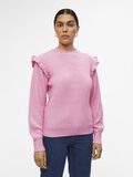Object Collectors Item RUFFLED KNITTED PULLOVER, Begonia Pink, highres - 23039233_BegoniaPink_988055_003.jpg