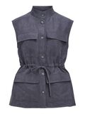 OBJECT LOOSE WAISTCOAT, Dark Denim, highres - 23047362_DarkDenim_001.jpg