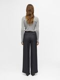 OBJECT HIGH WAISTED WIDE-LEG TROUSERS, Dark Grey Melange, highres - 23044366_DarkGreyMelange_1109579_004.jpg