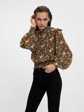OBJECT FLORAL SMOCK TOP, Black, highres - 23036129_Black_873357_003.jpg