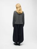 Product image thumbnail - STRICK PULLOVER, Dark Grey Melange | 3
