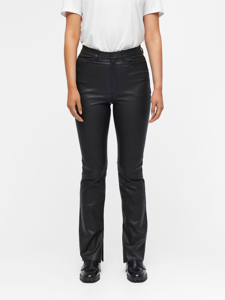 Object Collectors Item EN CUIR PANTALON, Black, highres - 23040286_Black_003.jpg