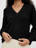 Object Collectors Item RIB KNITTED PULLOVER, Black, highres - 23035493_Black_006.jpg