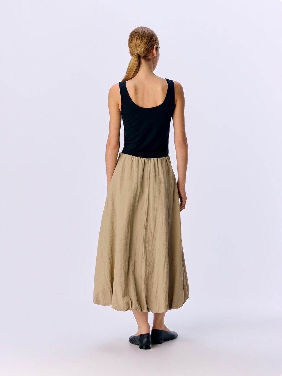 OBJECT BALLOON MAXI SKIRT, Twill, highres - 23046026_Twill_004.jpg