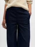 Product image thumbnail - EN DENIM PANTALON À JAMBE AMPLE, Dark Blue Denim | 5