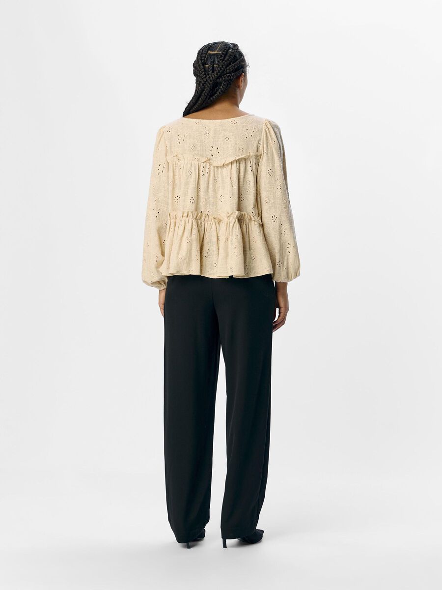 OBJECT BRODERIE ANGLAISE BLUS, Sandshell, highres - 23045984_Sandshell_004.jpg