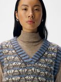 Product image thumbnail - DÉTAILLÉ GILET TRICOTÉ, Baby Lavender | 5