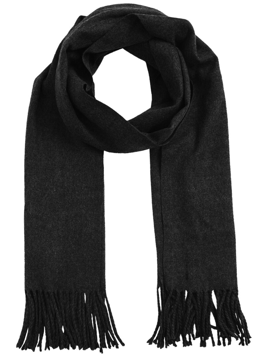 OBJECT WOOL SCARF, Black, highres - 23027876_Black_001.jpg