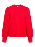Product image thumbnail - LONG SLEEVED TOP, Poinsettia | 1