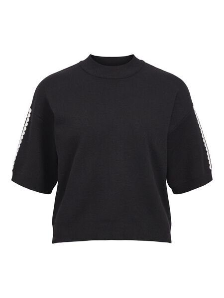 OBJECT OBJREYNARD KNITTED PULLOVER, Black, highres - 23045878_Black_1163758_001.jpg