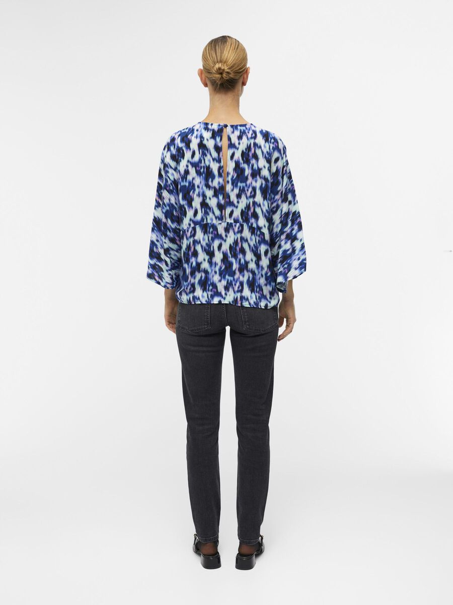 Object Collectors Item 3/4 LENGTH SLEEVED TOP, Amparo Blue, highres - 23043831_AmparoBlue_1092720_004.jpg