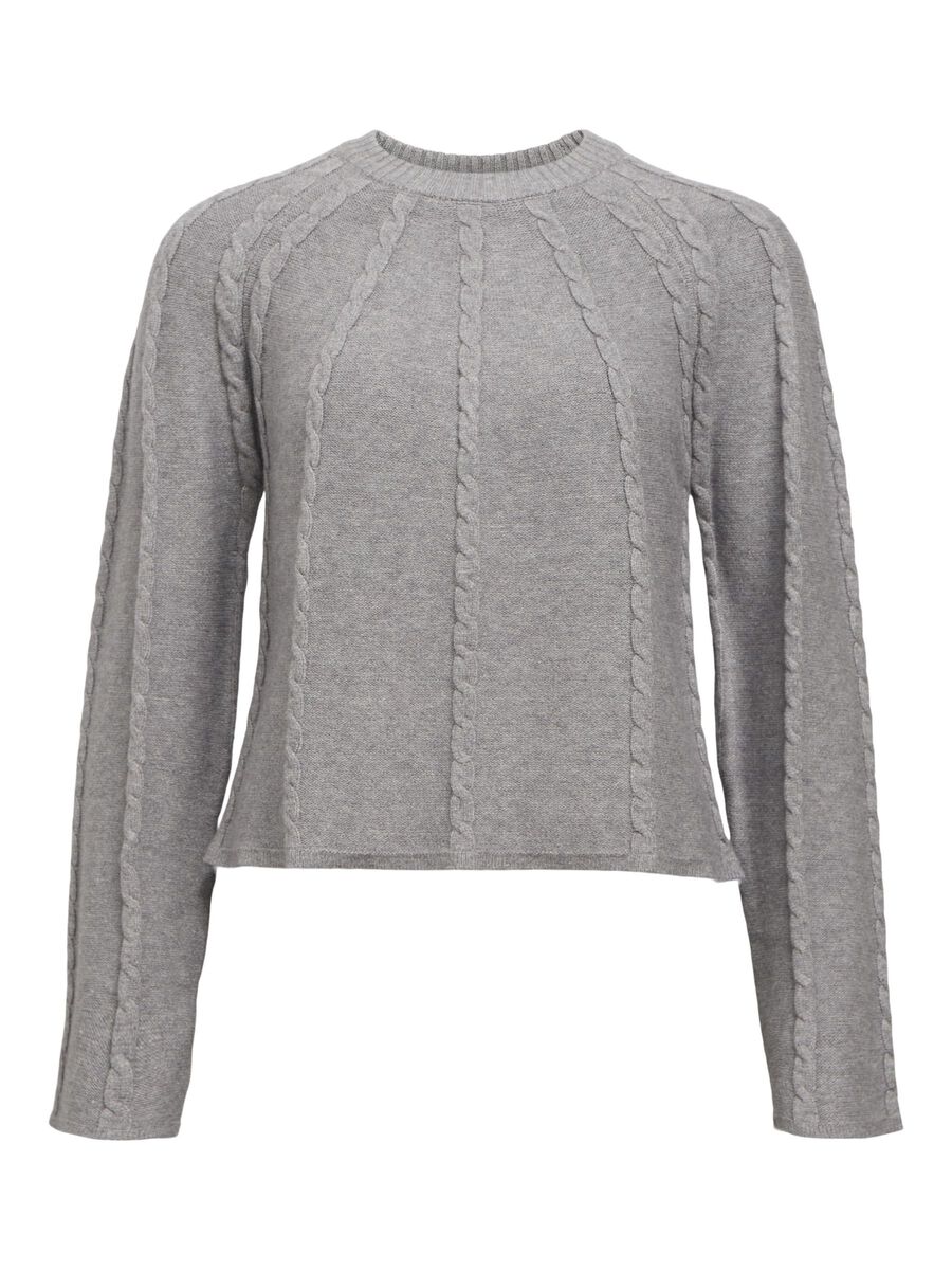 OBJECT SWETER, Light Grey Melange, highres - 23046539_LightGreyMelange_001.jpg