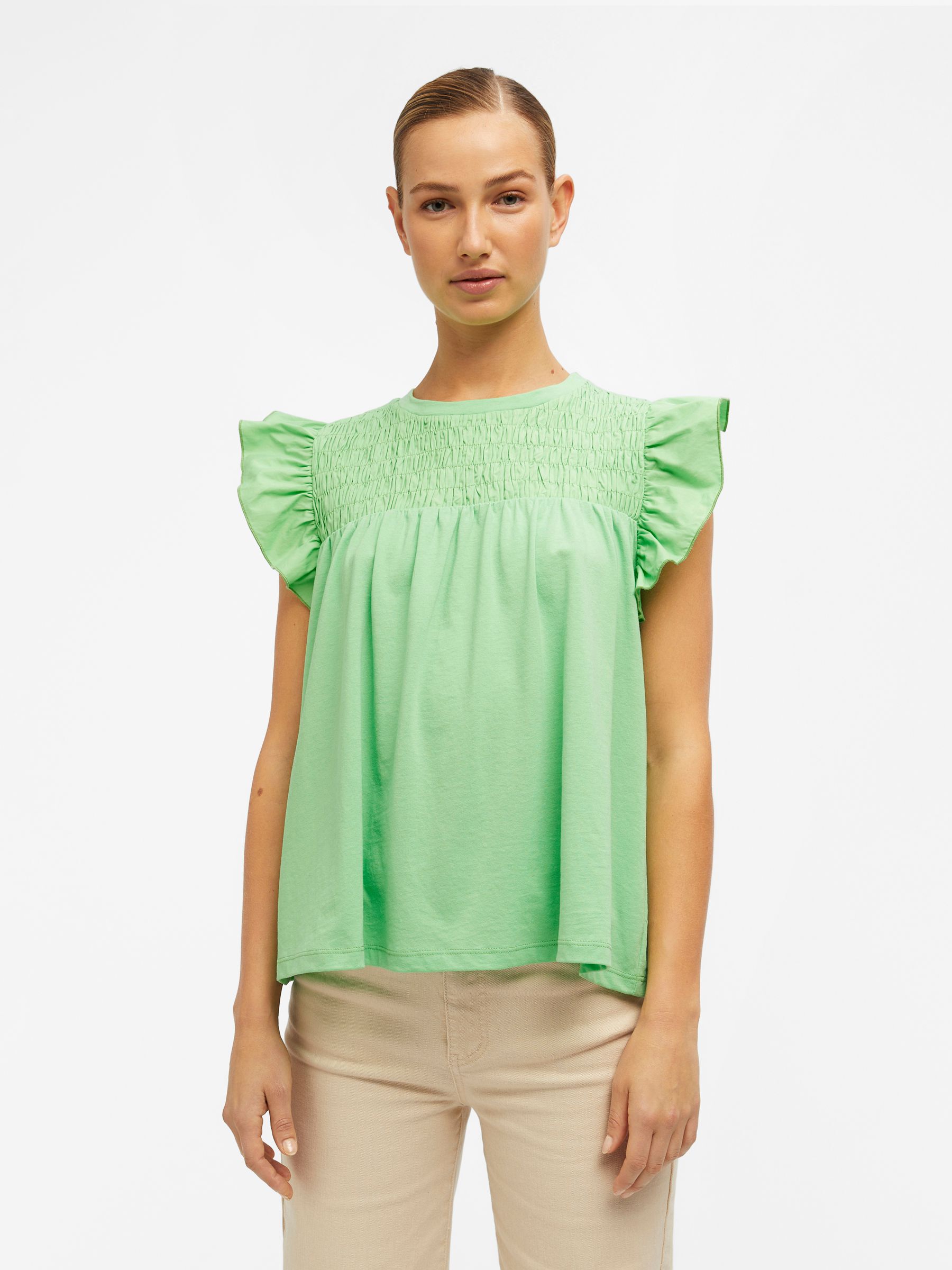 RUFFLED TOP