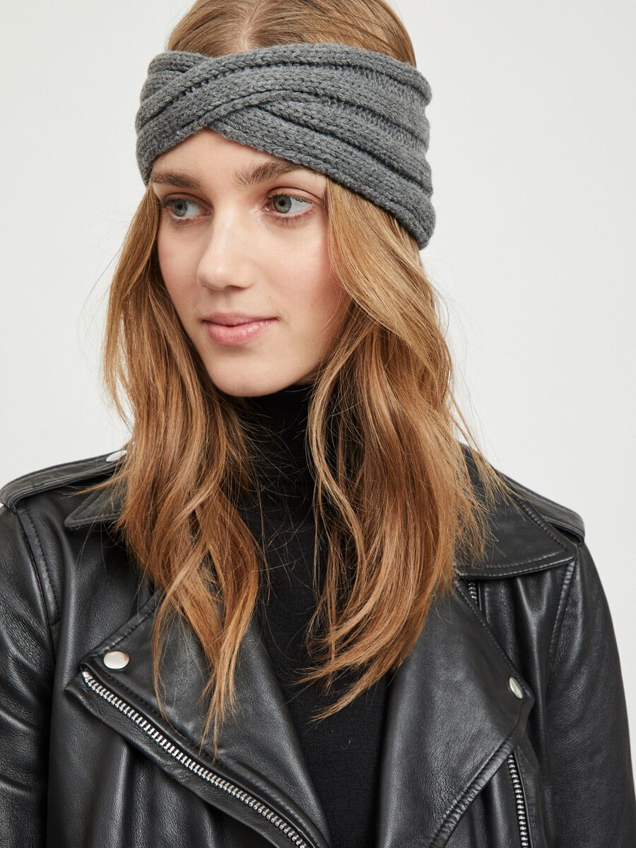 OBJECT KNITTED HEADBAND, Medium Grey Melange, highres - 23030621_MediumGreyMelange_003.jpg
