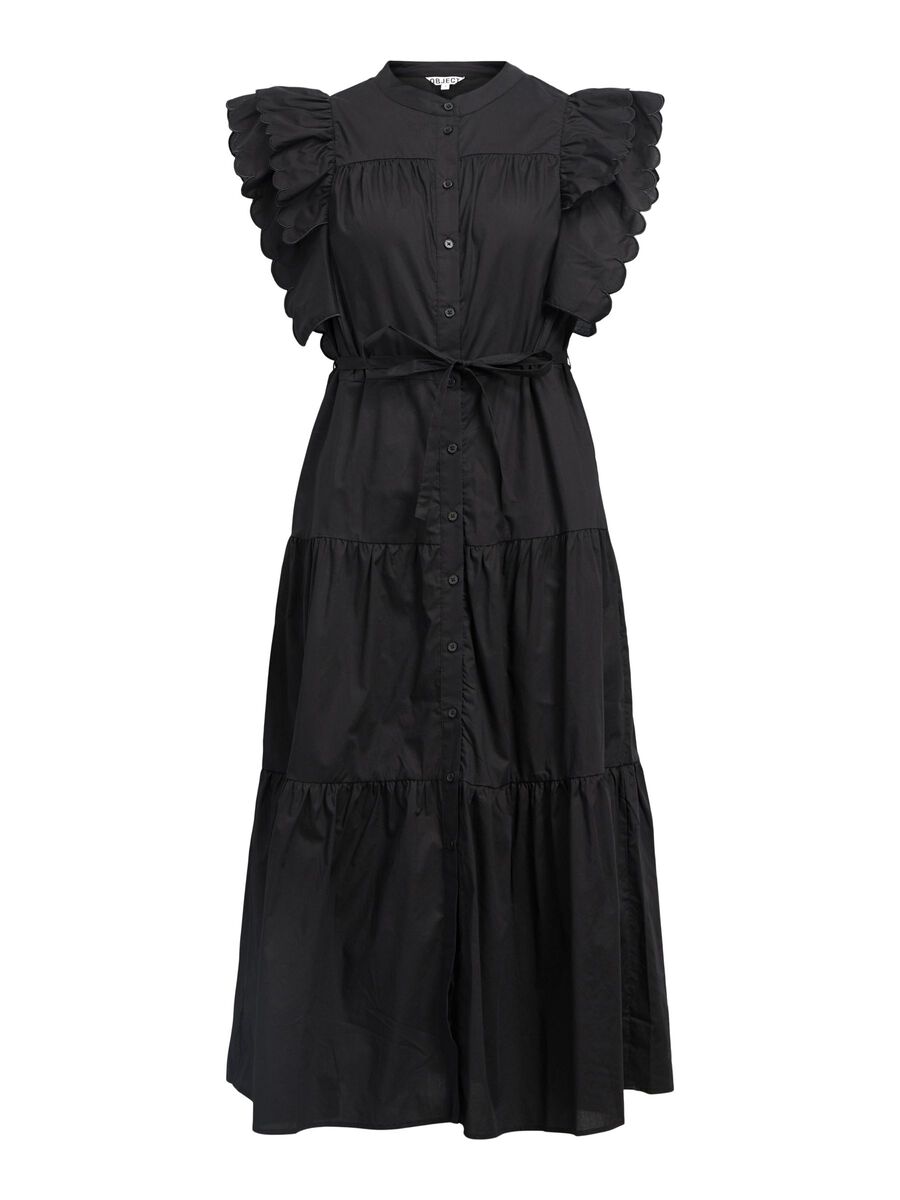 OBJECT OBJHOPE MAXI DRESS, Black, highres - 23047073_Black_001.jpg
