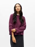 Product image thumbnail - SWETER Z DZIANINY, Mauve Wine | 2