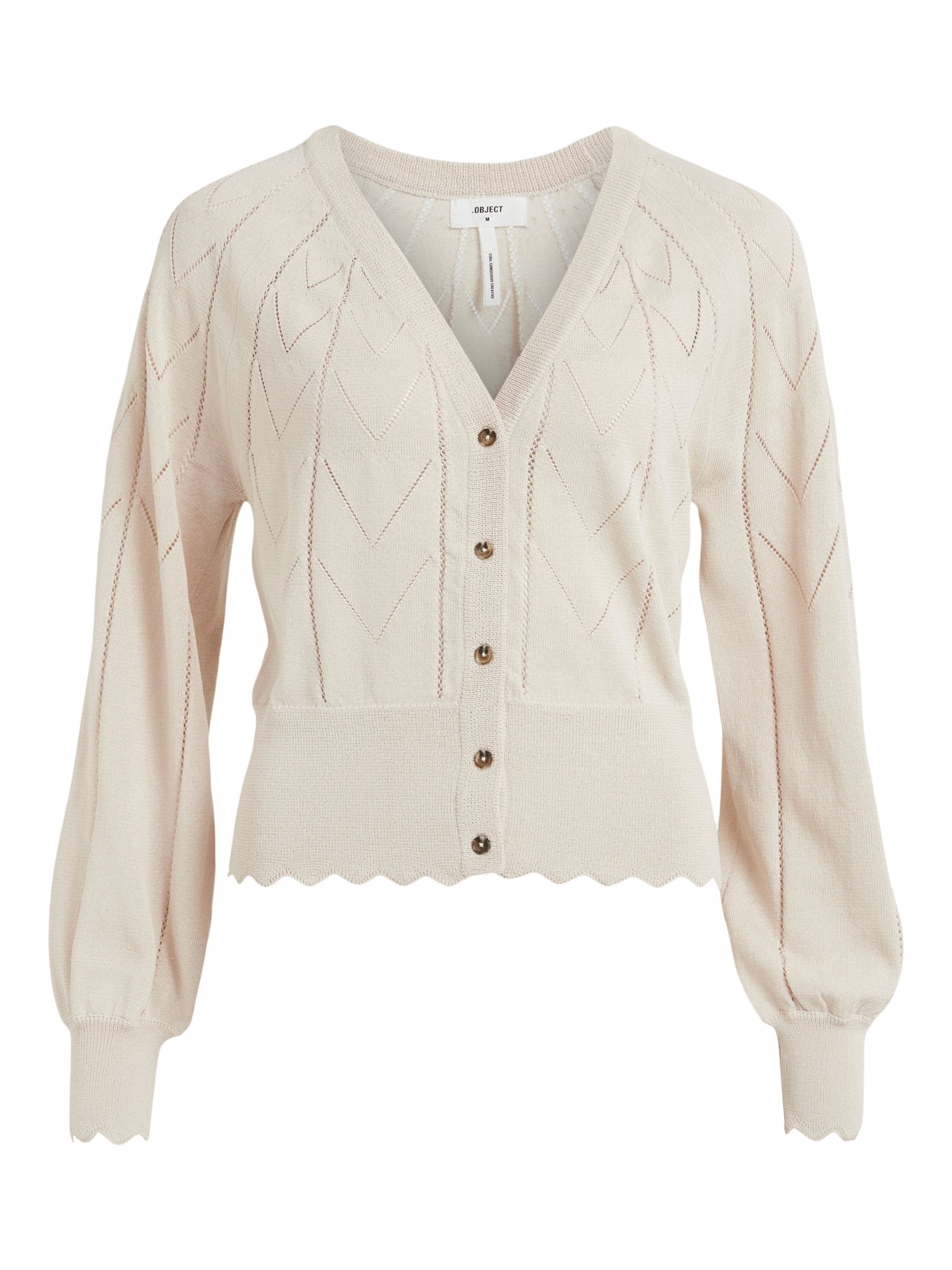 v neck knitted cardigan