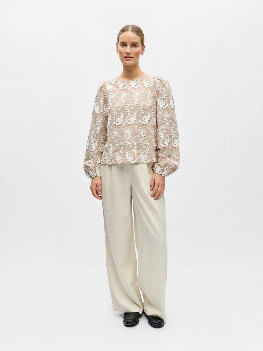 Carousel image - DETAILED BLOUSE, Humus | 4