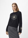 OBJECT KNITTED PULLOVER, Black, highres - 23046233_Black_1175396_003.jpg
