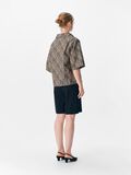 Product image thumbnail - FLORAL SHIRT, Mauve Wine | 3