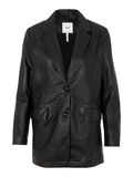 OBJECT OVERSIZE LEDER BLAZER, Black, highres - 23034336_Black_001.jpg