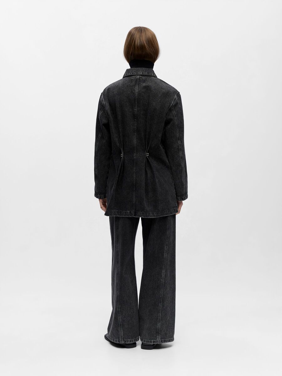 Carousel image - DENIM SHIRT, Black Denim | 4