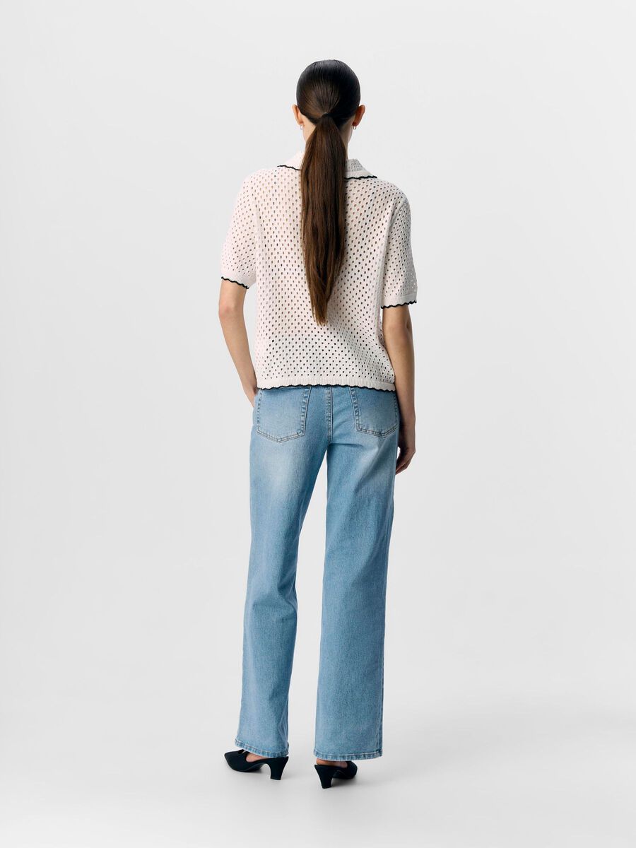 OBJECT SHORT SLEEVED CARDIGAN, Cloud Dancer, highres - 23048157_CloudDancer_1236615_004.jpg