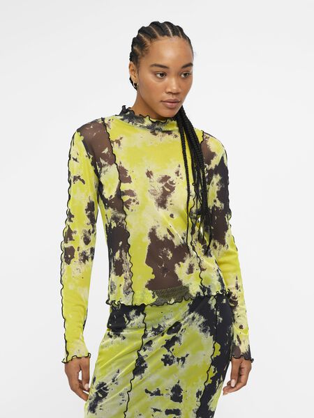 Object Collectors Item MESH LONG SLEEVED TOP, Black, highres - 23043431_Black_1080071_003.jpg