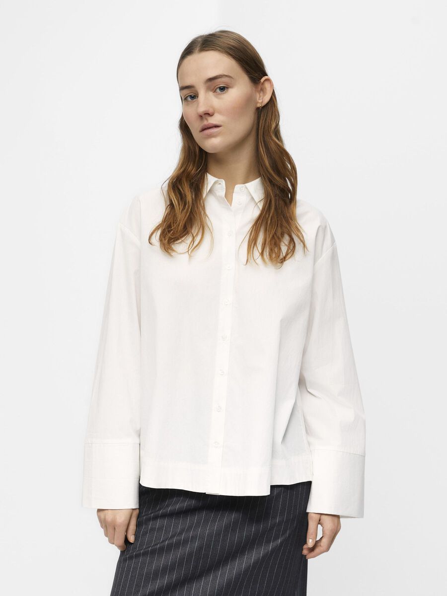 OBJECT LOOSE SHIRT, White, highres - 23043748_White_003.jpg