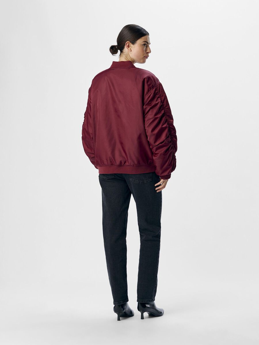 OBJECT OVERSIZED BOMBER JACKET, Cabernet, highres - 23043258_Cabernet_004.jpg