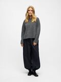 Product image thumbnail - STRICK PULLOVER, Dark Grey Melange | 4