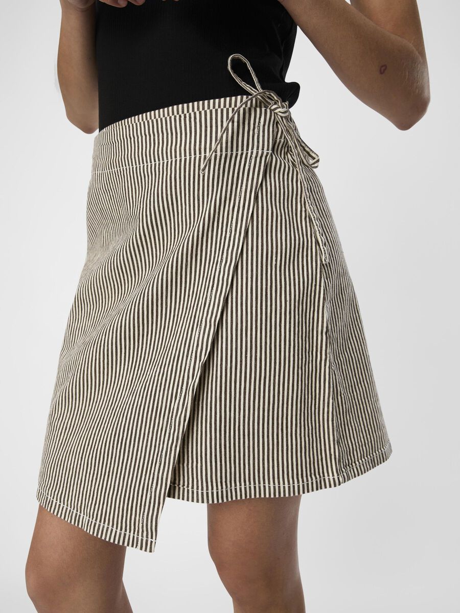 Product carousel image - MINI WRAP SKIRT, Sandshell | 1