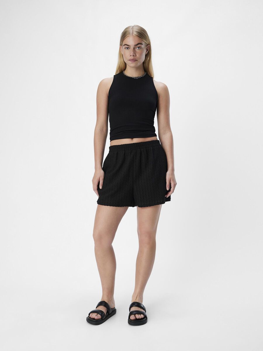 OBJECT OBJFEODORA SHORTS, Black, highres - 23045939_Black_005.jpg