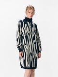 Product image thumbnail - OBJRAY KNITTED DRESS, Black | 2