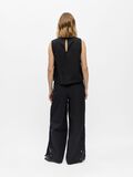 Product image thumbnail - DETAILED  SLEEVELESS TOP, Black | 3