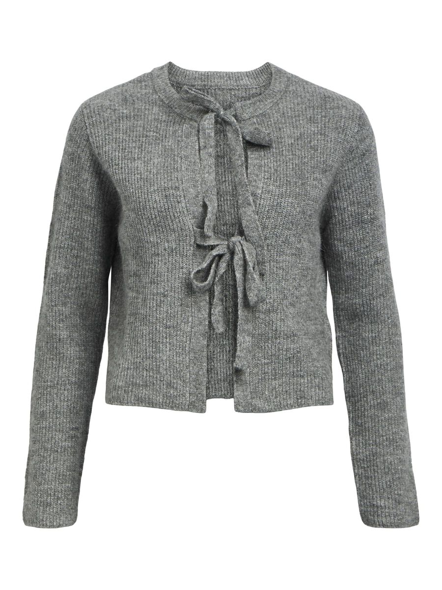 OBJECT CROPPED REVERSIBLE CARDIGAN, Medium Grey Melange, highres - 23043185_MediumGreyMelange_001.jpg