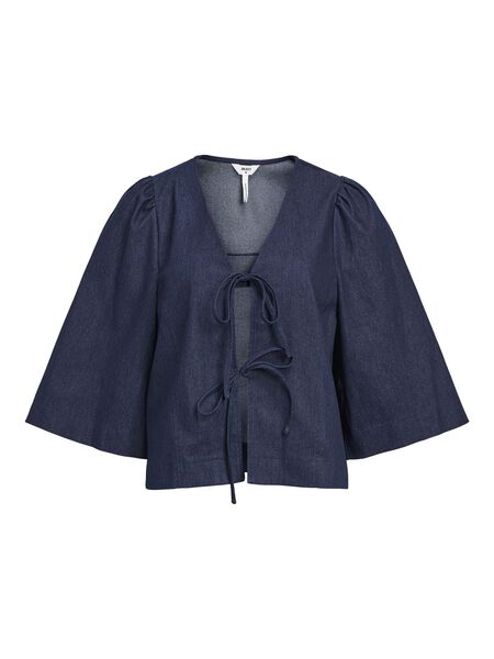 OBJECT EN DENIM TOP, Dark Blue Denim, highres - 23044751_DarkBlueDenim_1124759_001.jpg