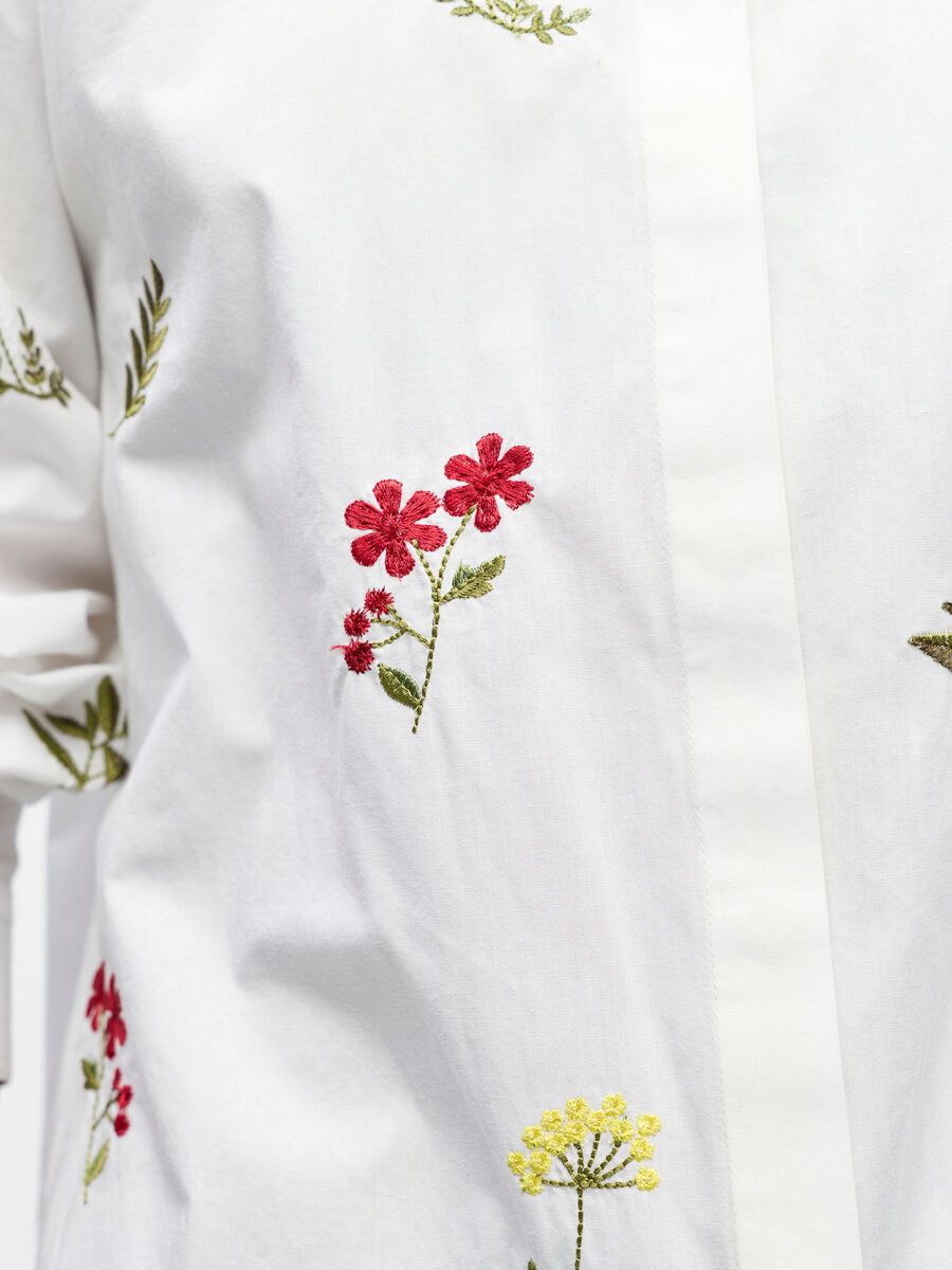 Carousel image - FLEURIE CHEMISE, White | 5