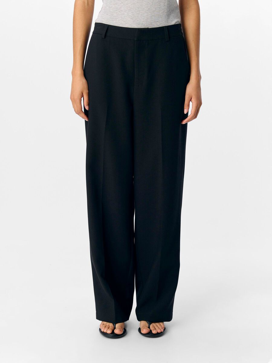 OBJECT OBJSIGRID TROUSERS, Black, highres - 23041828_Black_003.jpg