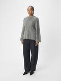 OBJECT ALPACA WOOL BLEND KNITTED PULLOVER, Medium Grey Melange, highres - 23044719_MediumGreyMelange_005.jpg
