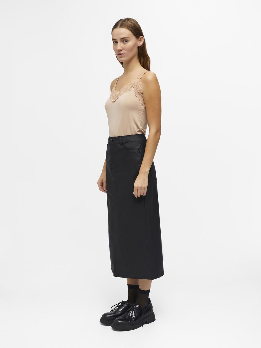 Carousel image - LACE SLEEVELESS TOP, Humus | 4