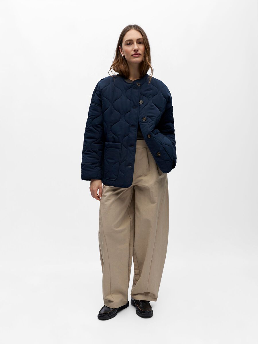 Carousel image - QUILTED JACKET, Sky Captain | 4