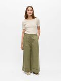 Product image thumbnail - PANTALONES DE PIERNA ANCHA, Martini Olive | 4